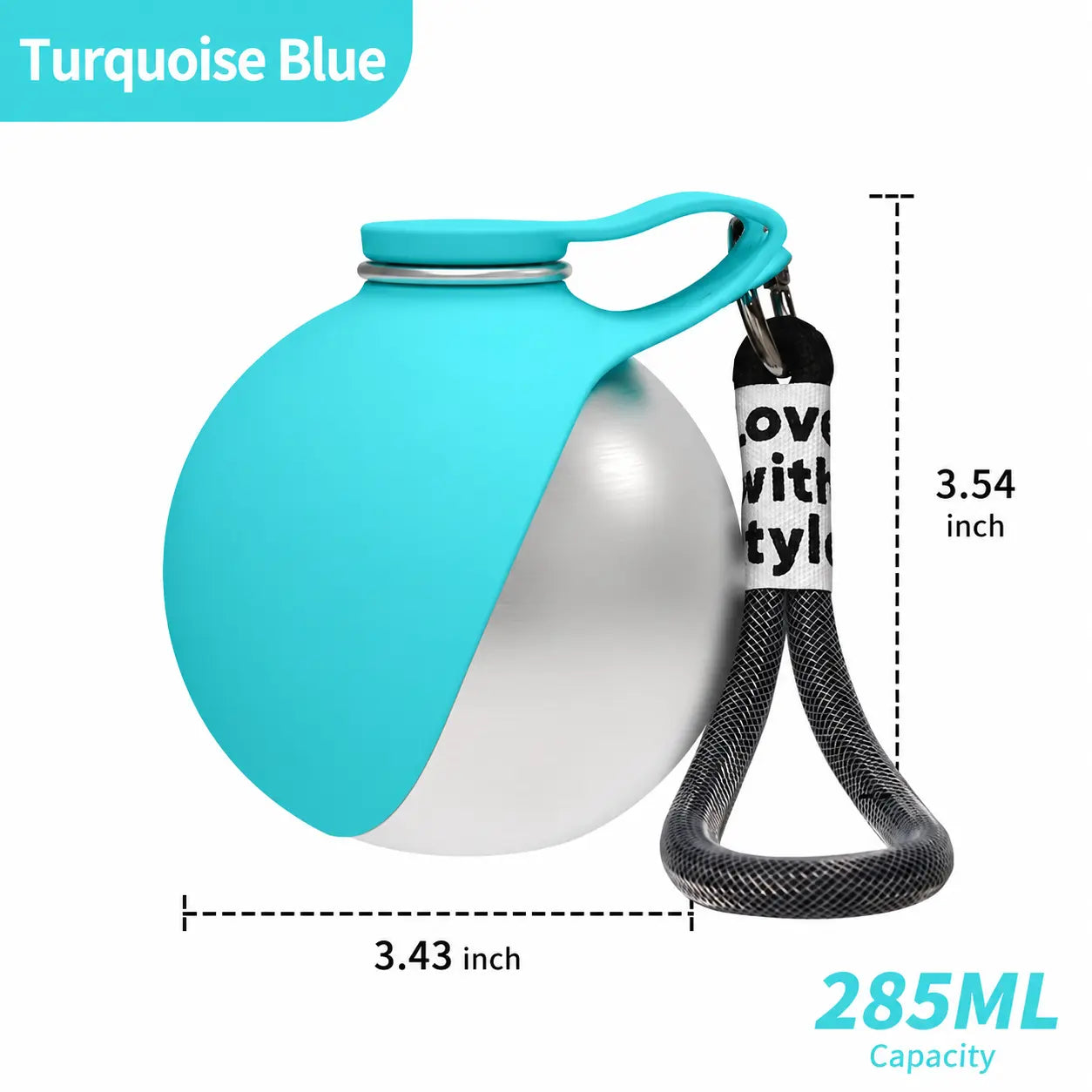 Durable Spill-Proof Dog Water Dispenser – Premium Portable Bottle for All-Terrain Travel with Effortless Single-Handed Operation and Leak-Free Assurance
